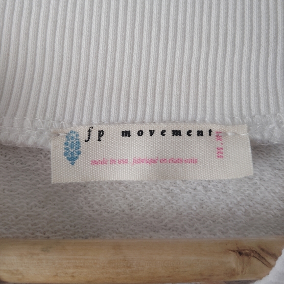 Free People Essential Extreme Tee White Mini Dress - Picture 4 of 5